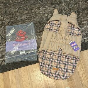 Pawchie Reversible Dog Jacket XL NWT